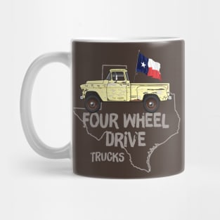 50s Chevy Truck dark colors apparel Mug